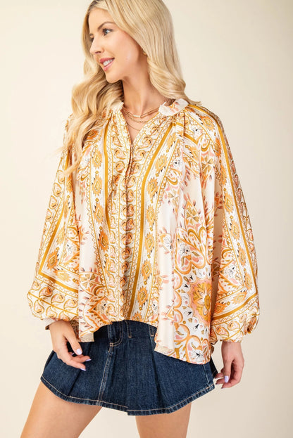 Henna Sunrise Top