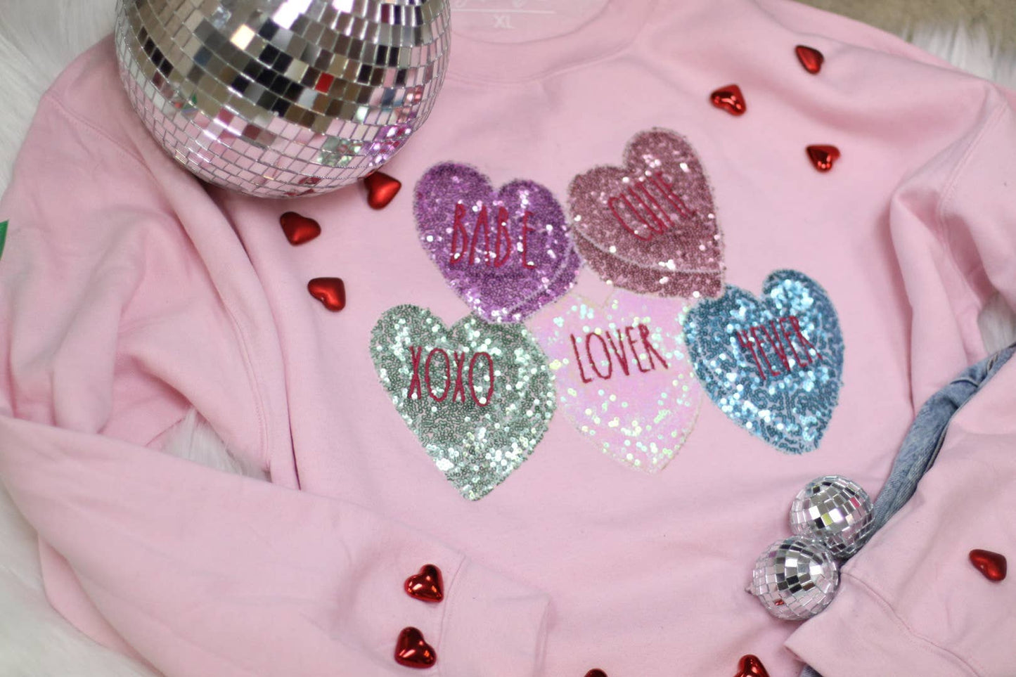 Candy Heart Sweatshirt