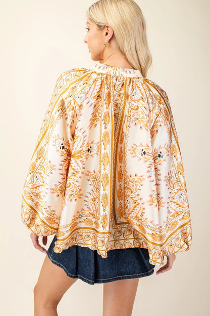 Henna Sunrise Top