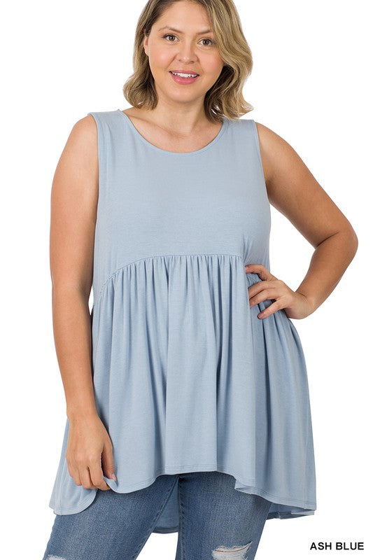 Babydoll HiLo Tank, Plus