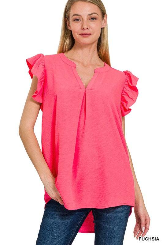 Peony Ruffle Top