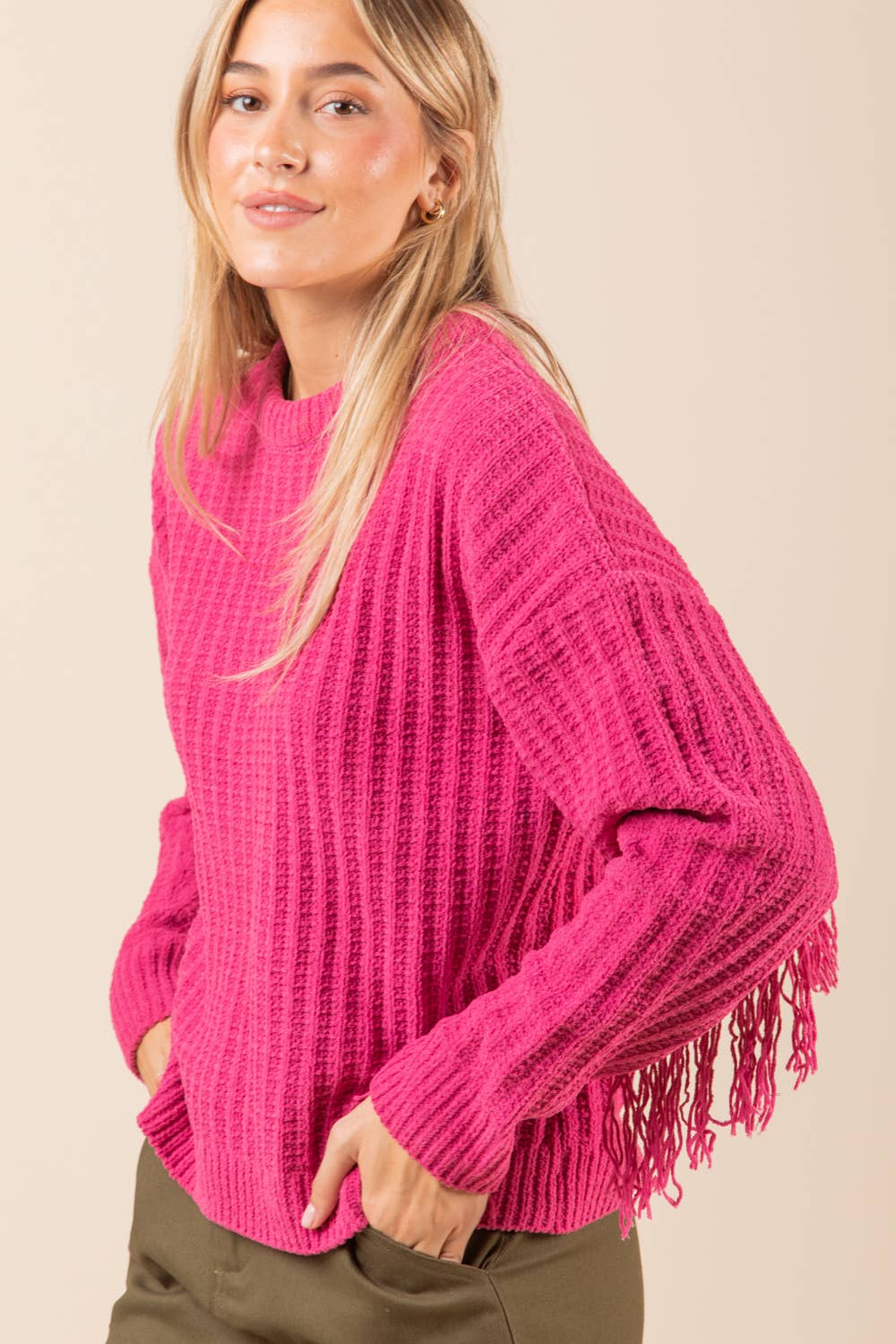 Fringe Tidings Sweater