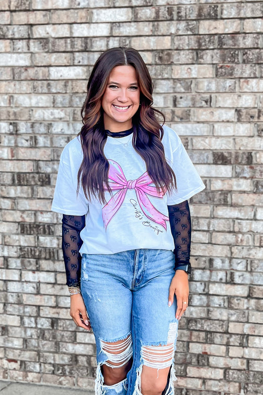 Christy’s Bow Tee