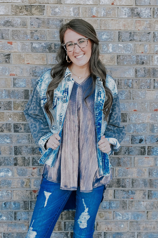 Fierce & Faded Denim Jacket