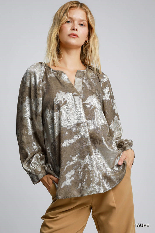 Starlight Metallic Top