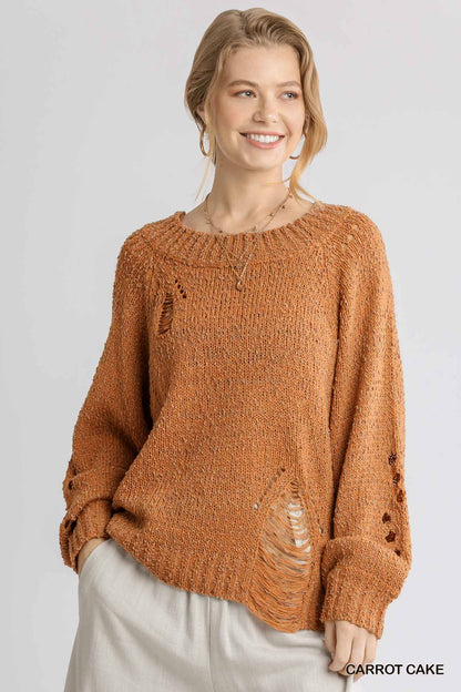 Harvest Distressed Sweater