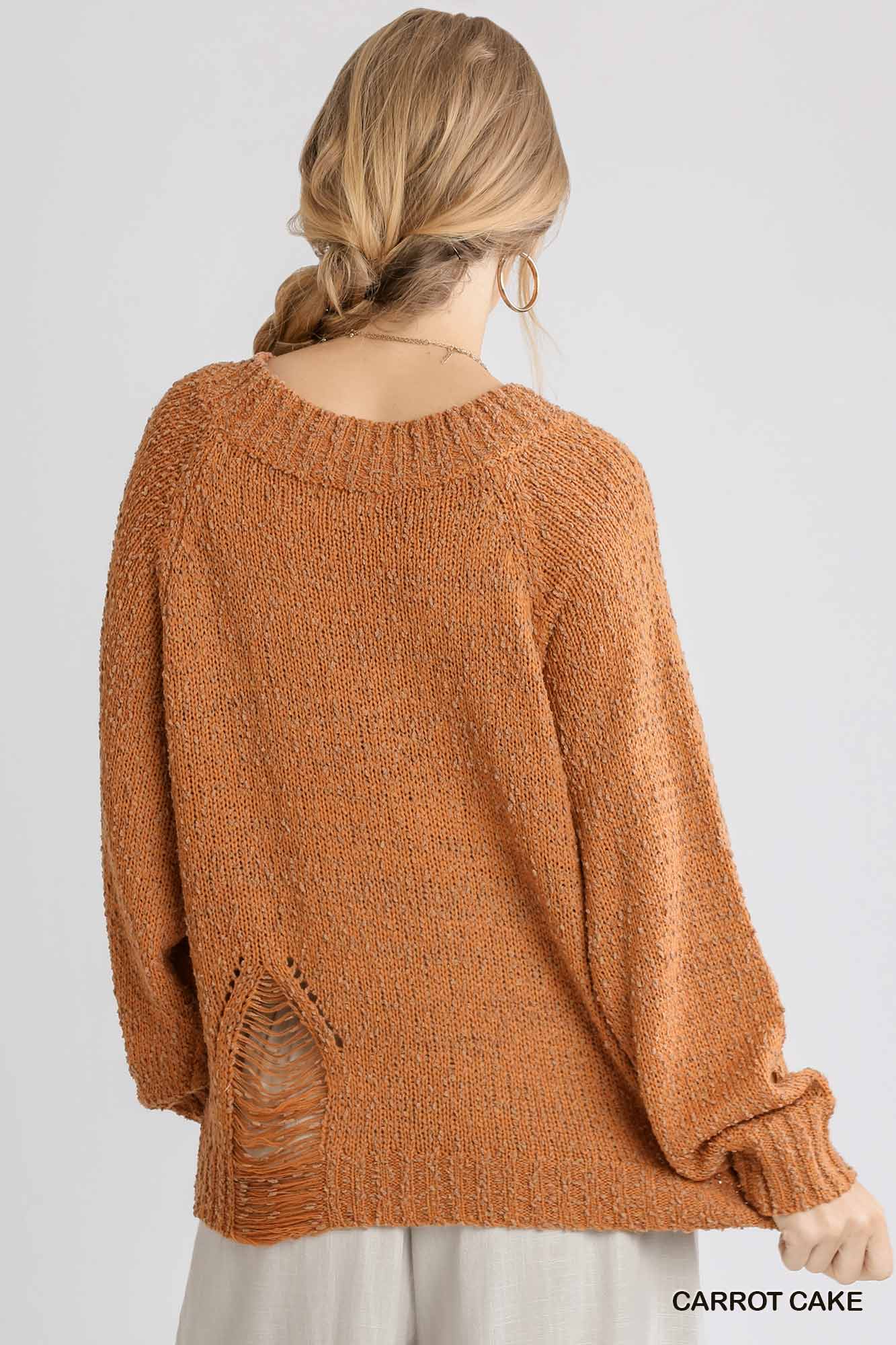 Harvest Distressed Sweater