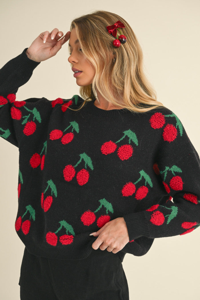 Cherry Bomb Sweater