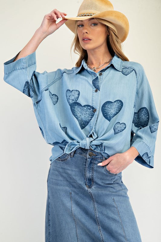 Country Hearts Top