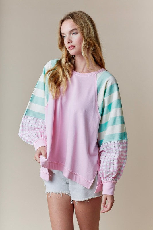 Striped Harmony Sweatshirt