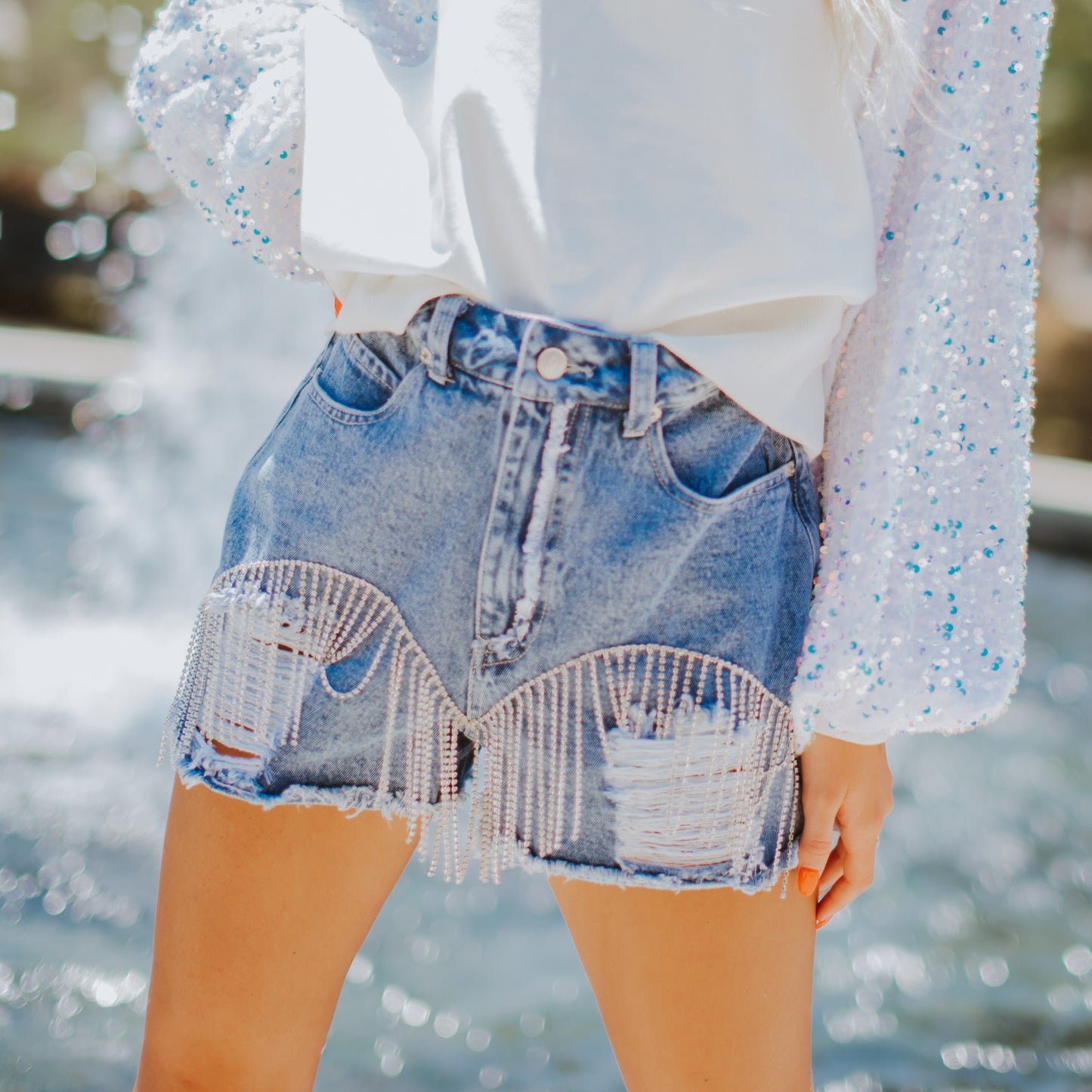 Denim Vibe Shorts