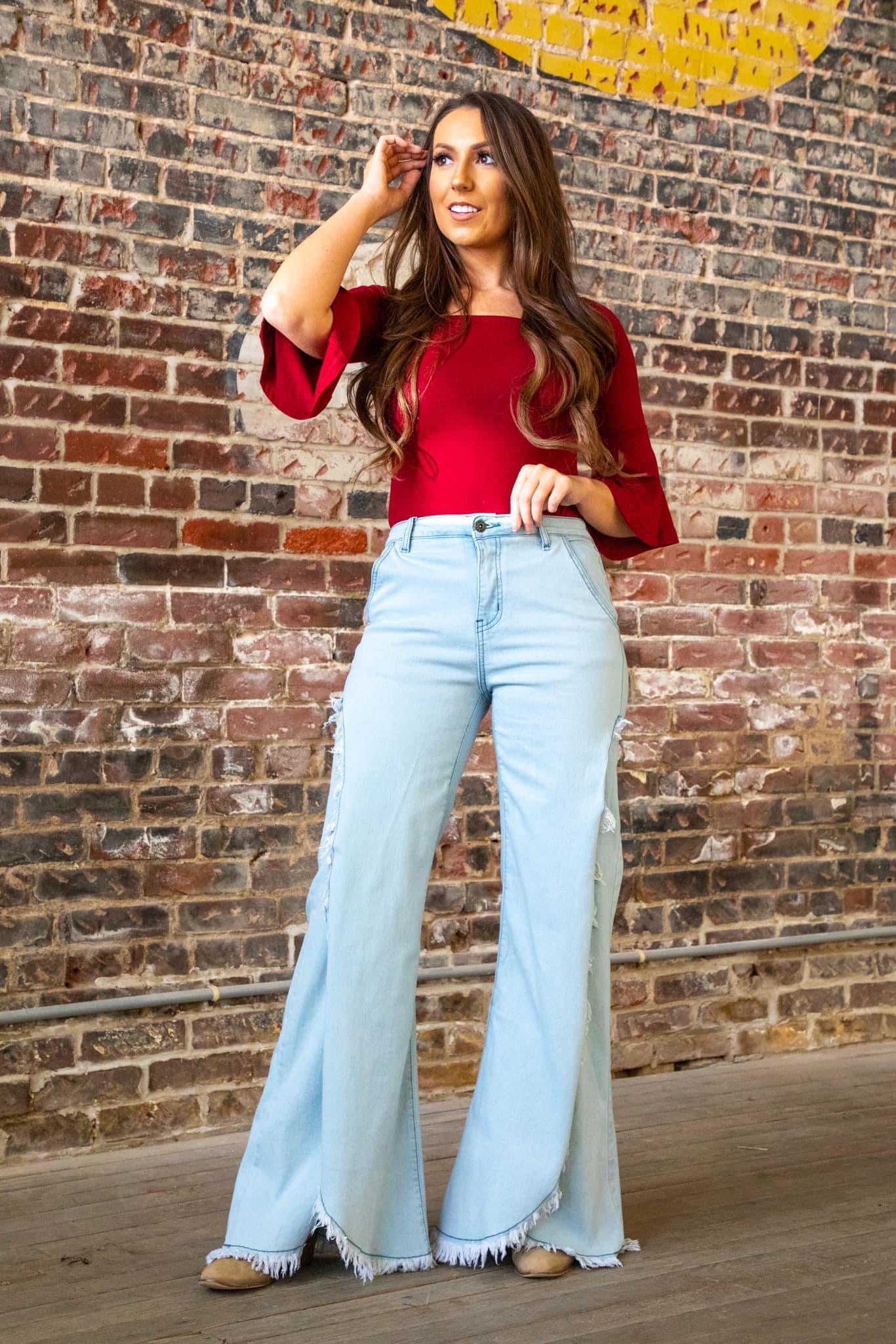 Cattle Wide Leg Jeans