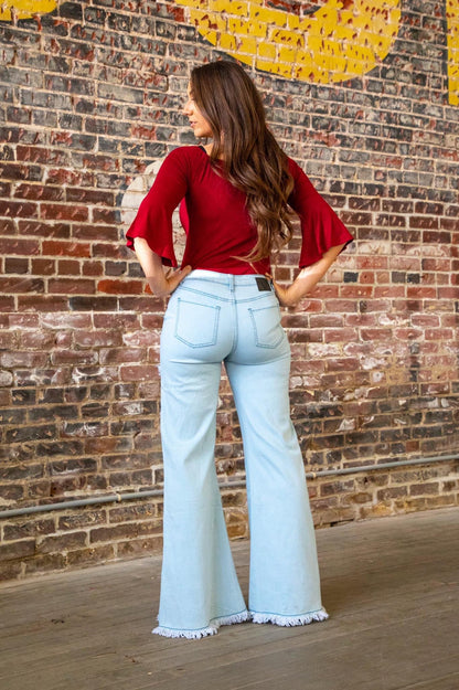 Cattle Wide Leg Jeans