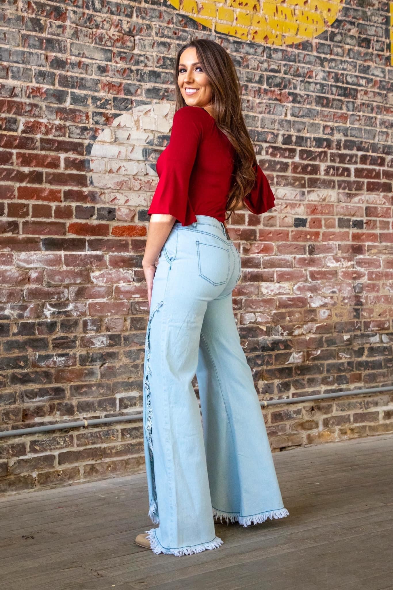 Cattle Wide Leg Jeans